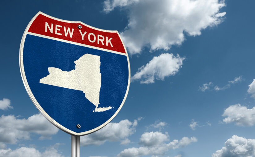 New York Road Sign